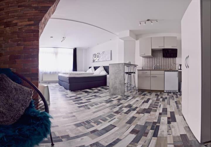 Moderne Wohnung Schwarzwald - In Bester Lage Direkt Am Fluss Bad Wildbad Esterno foto